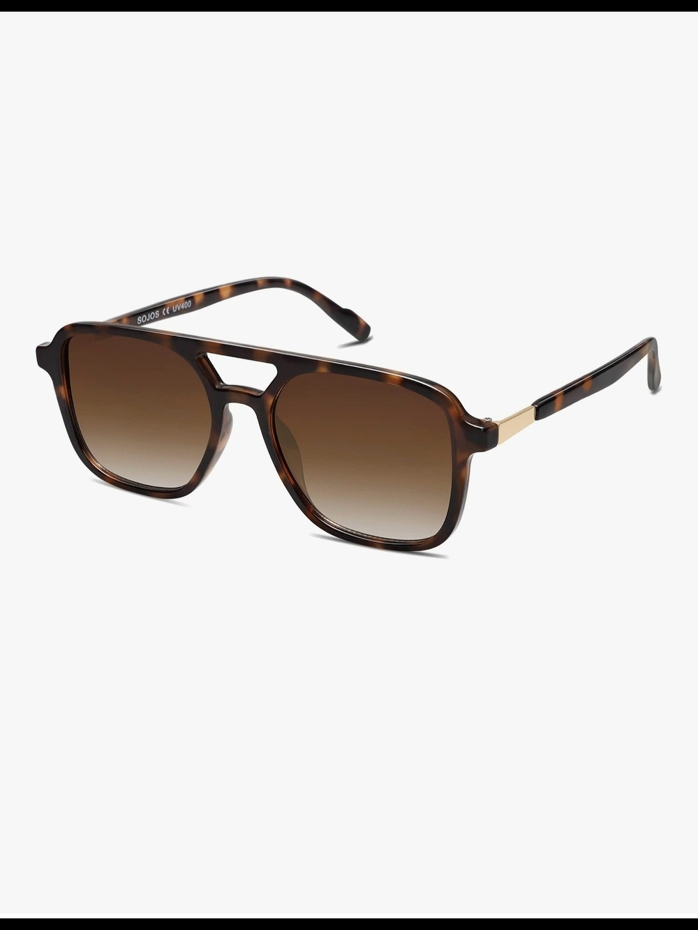 Women’s Tortoiseshell Sunglasses with Brown Gradient Lenses